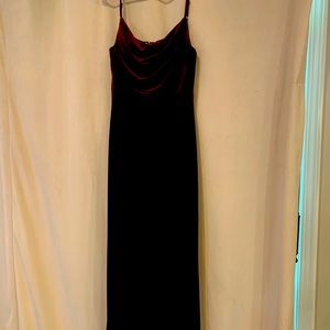 Revelry Burgundy Wedding Dress